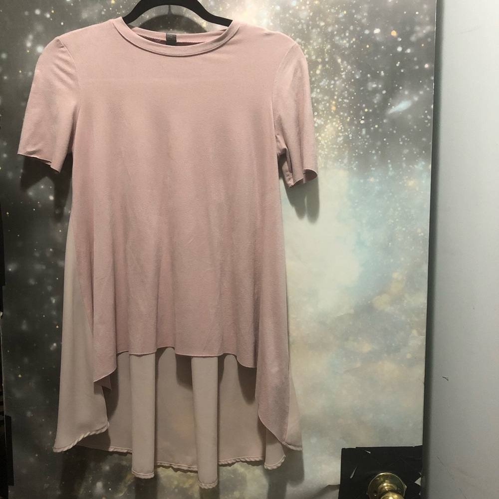 DESIGN LAB BY LORD & TAYLOR 🤍 Blush High Low Tee